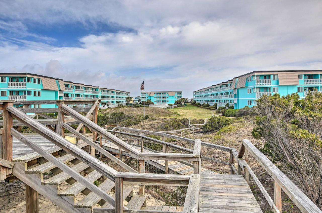 Beachfront Condo With Boardwalk And Pool Access! Atlantic Beach Exterior photo